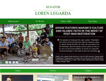 Tablet Screenshot of lorenlegarda.com.ph